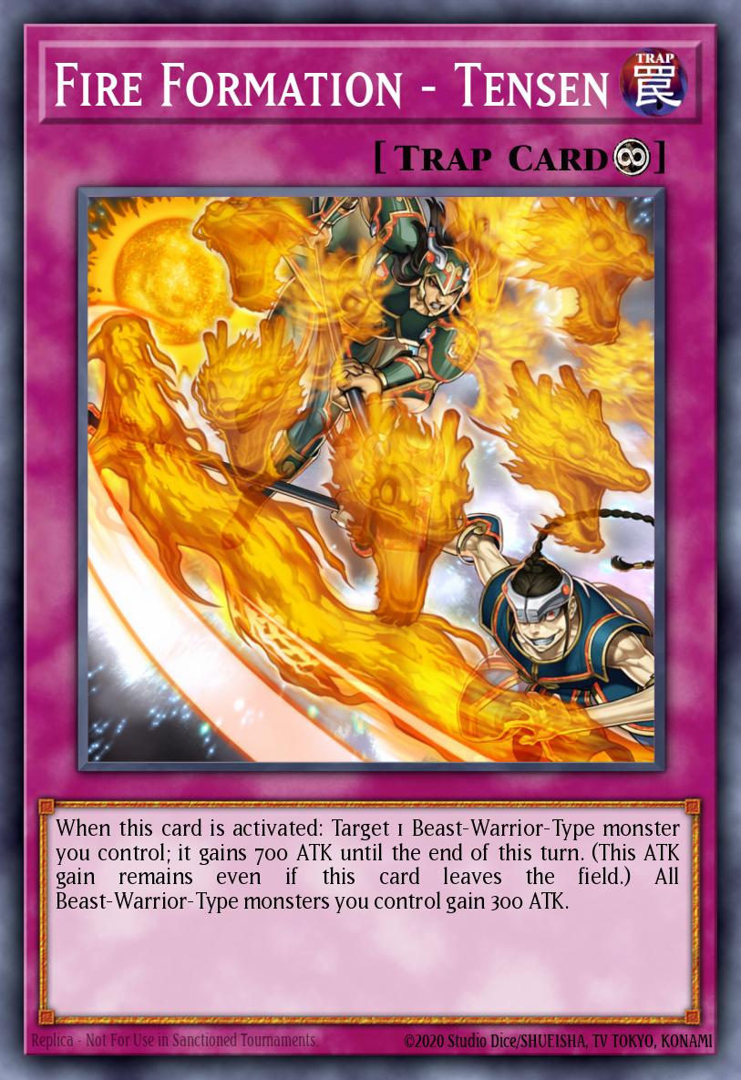 Formación de Fuego - Tensen