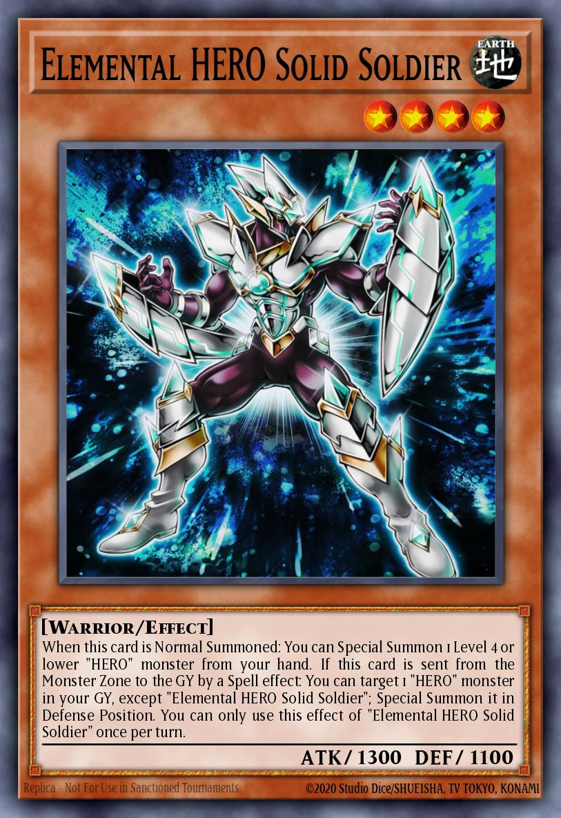 HÉROE Elemental Soldado Sólido