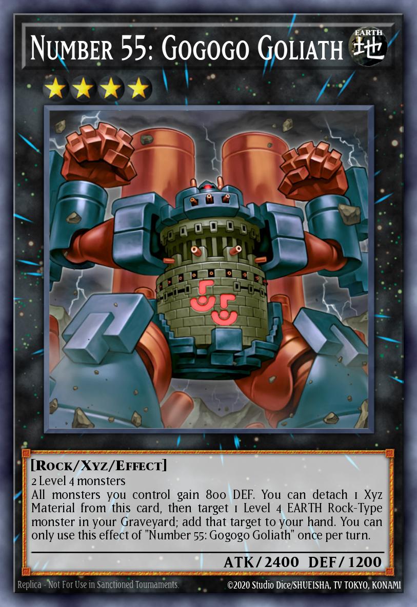 Número 55: Goliat Gogogo