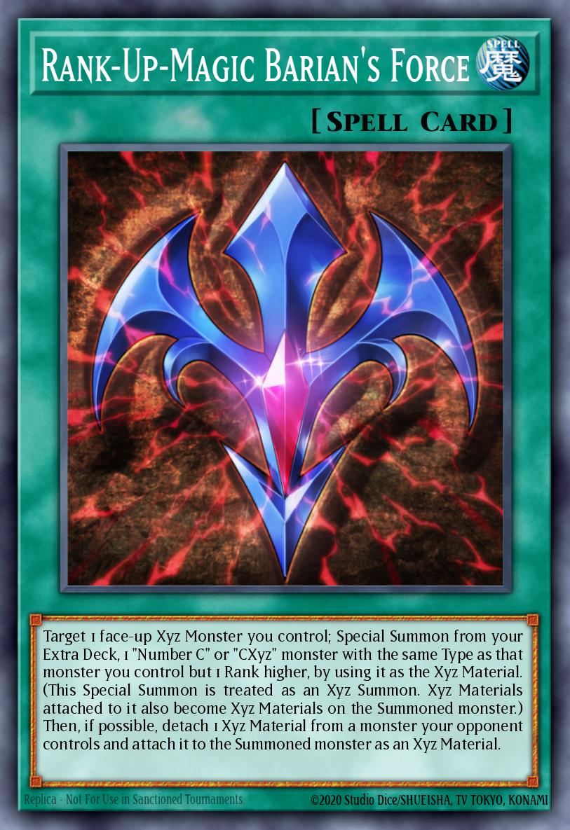 Magia de Subida de Rango Fuerza de Barian