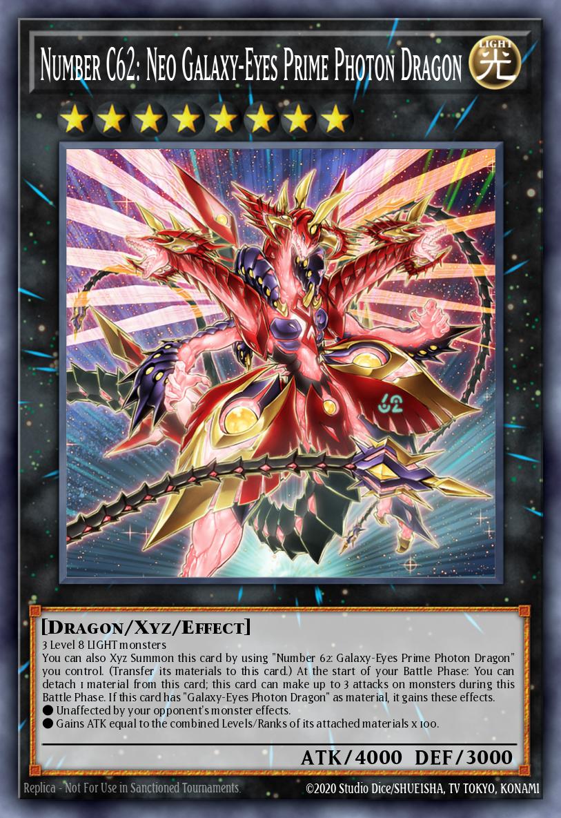 Número C62: Neo Dragón Fotónico de Ojos Galácticos de Primera