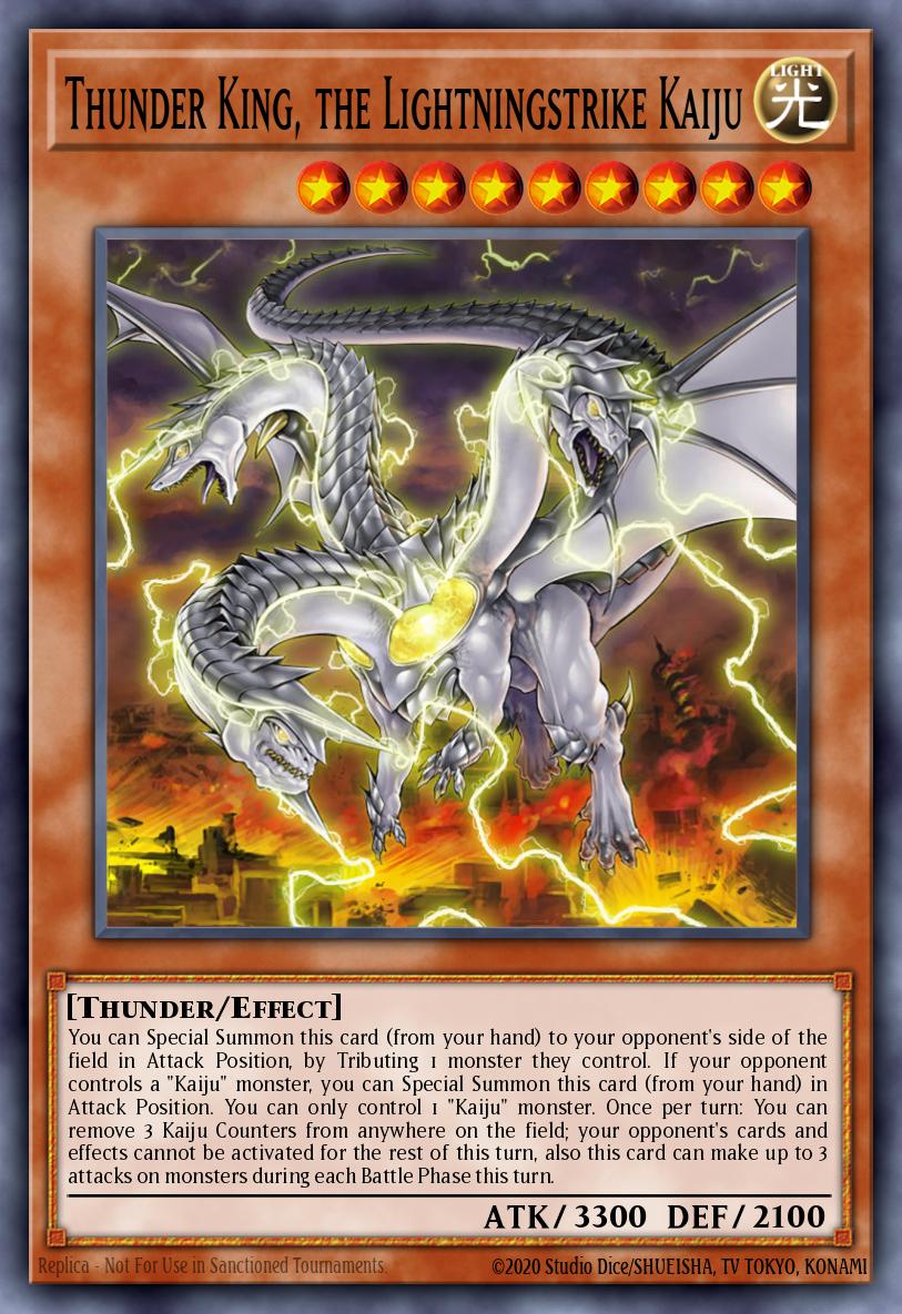 Rey Trueno, el Kaiju del Golpe del Rayo