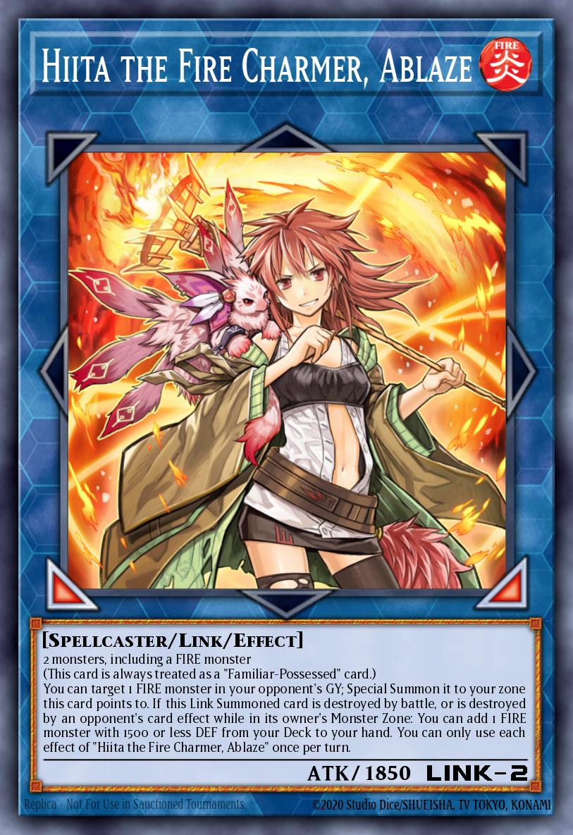 Hiita la Encantadora del Fuego, Encendida