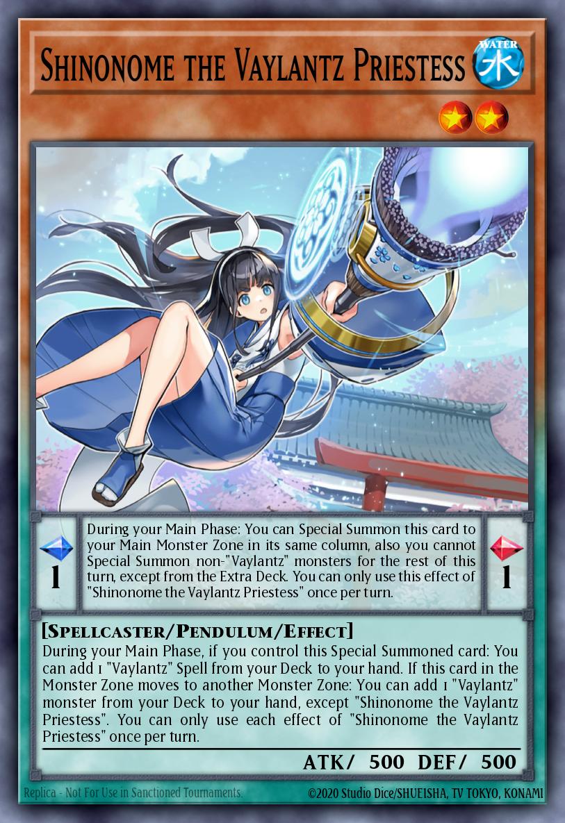 Shinonome la Sacerdotisa Vaylantz