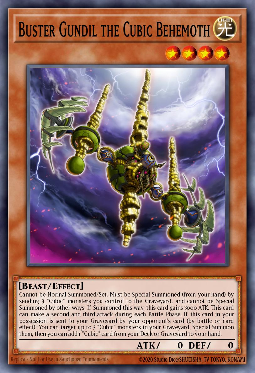 Buster Gundil el Behemoth Cúbico