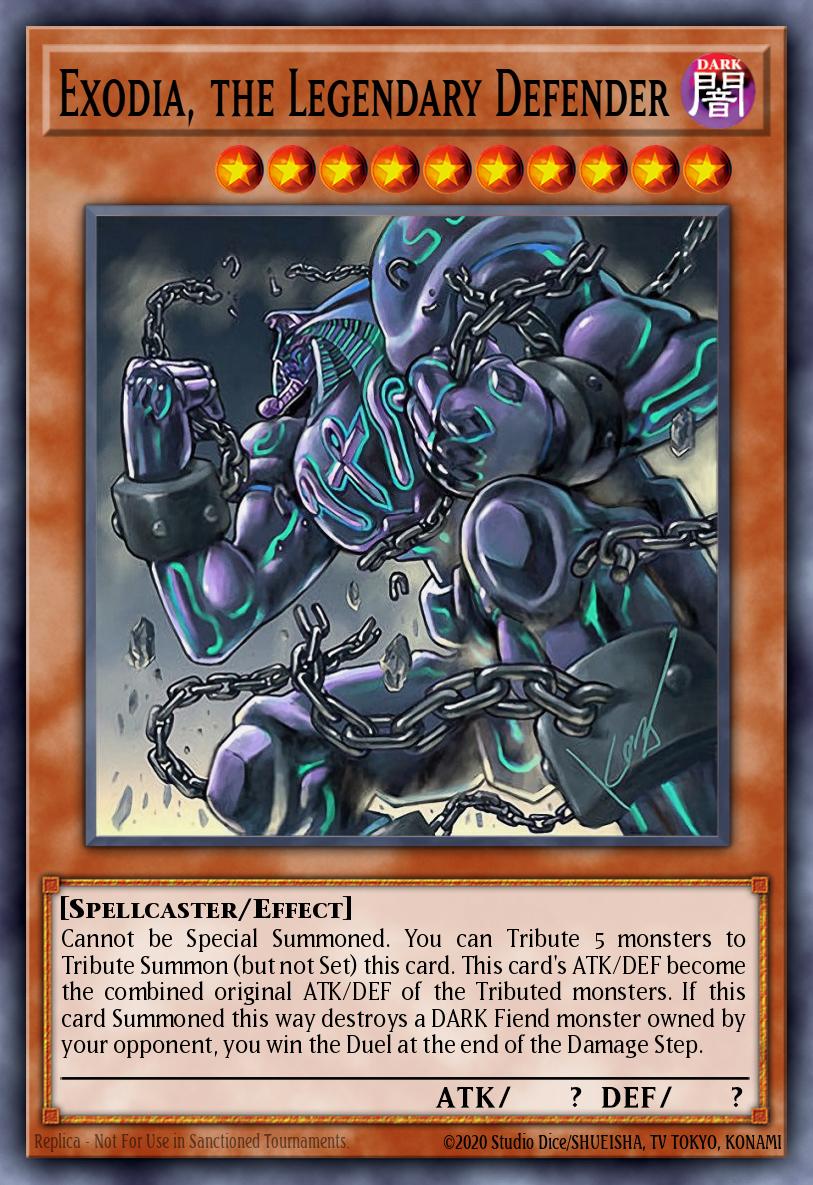 Exodia, el Defensor Legendario