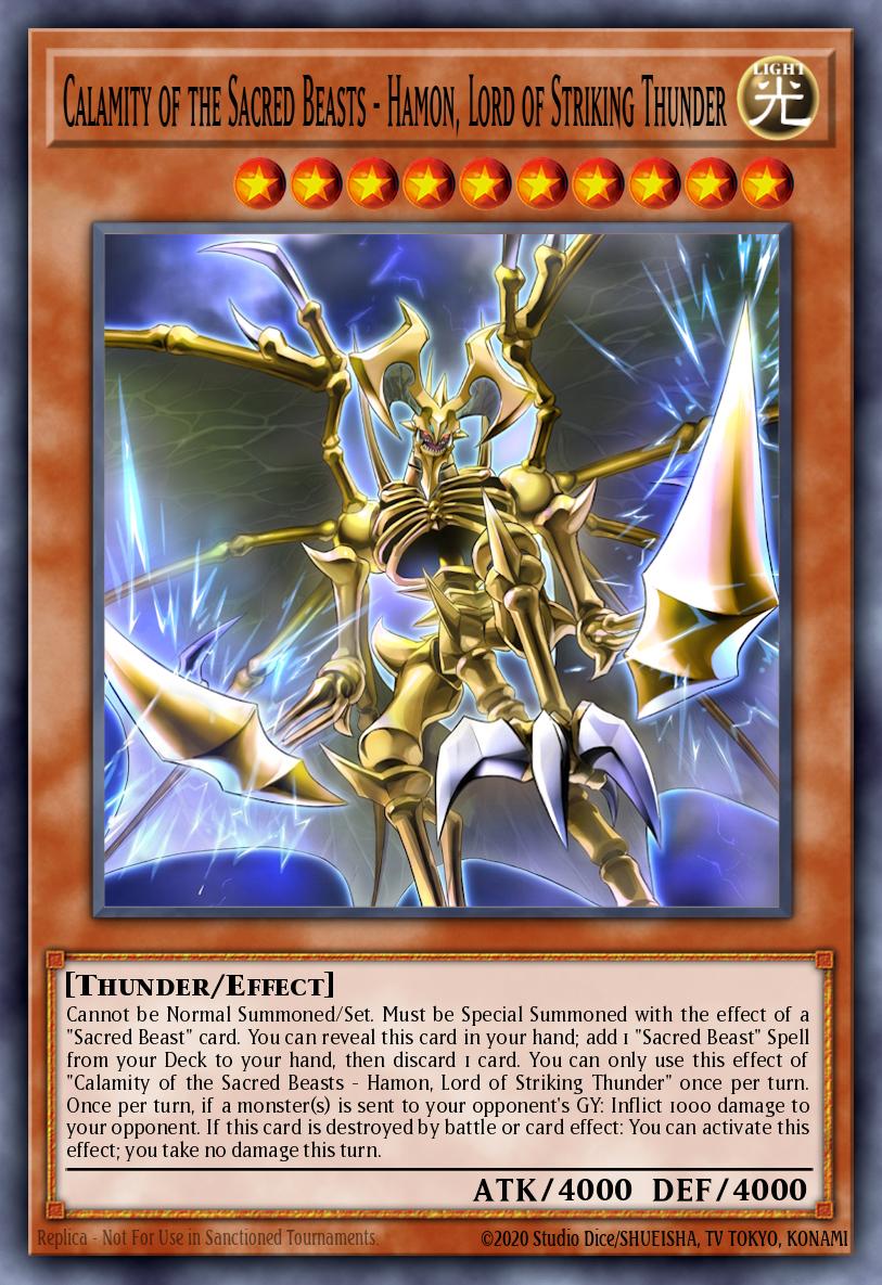 Calamity of the Sacred Beasts - Hamon, Lord of Striking Thunder