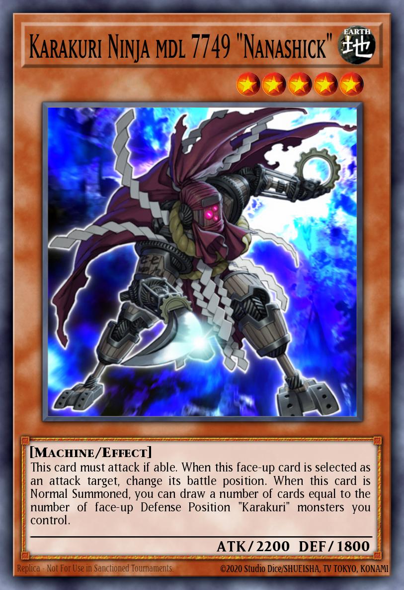 Ninja Karakuri mod. 7749 - "Nanashick"