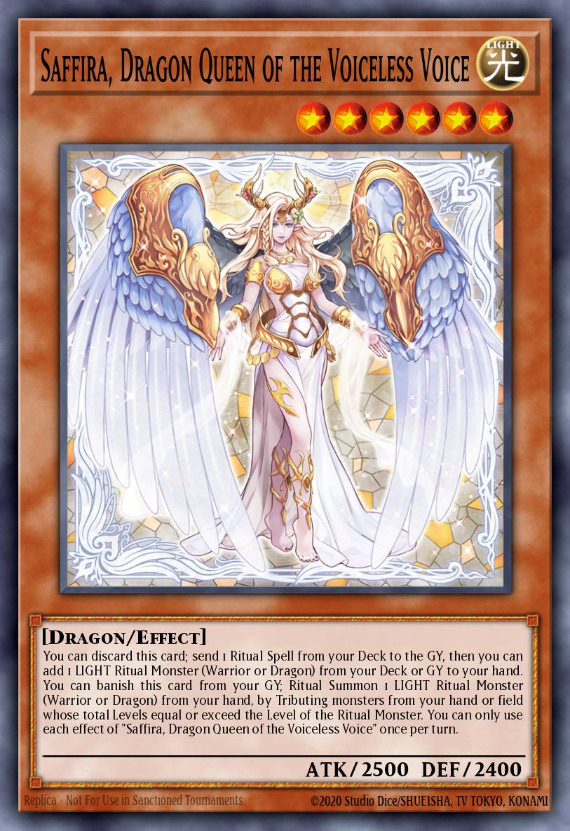 Saffira, Reina de Dragones de la Voz Muda