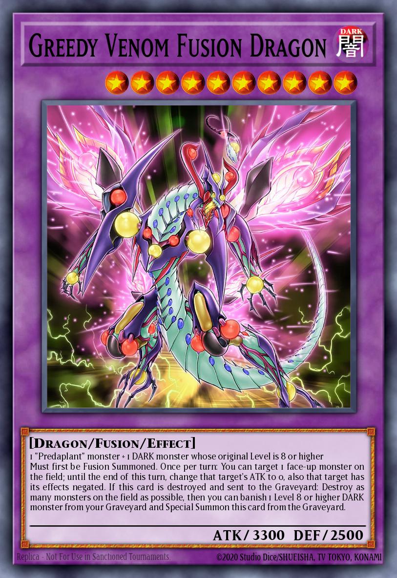 Dragón de Fusión Codicioso Venenoso