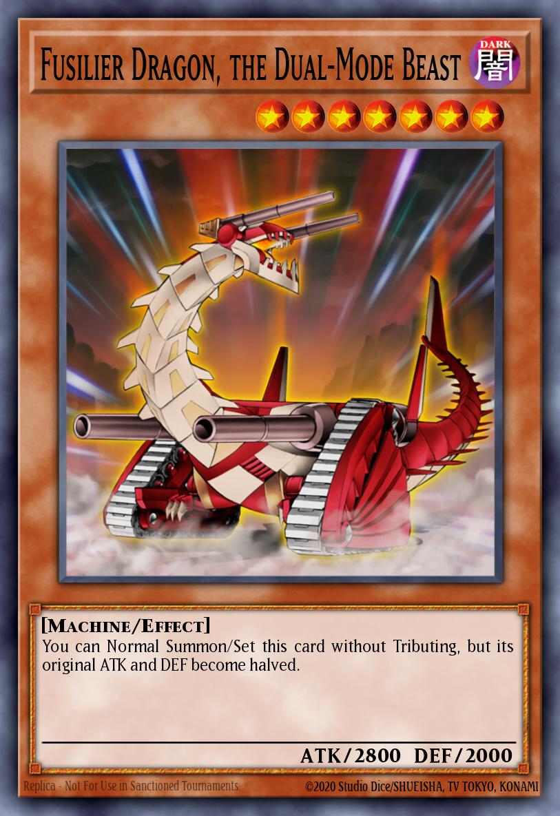 Dragón Fusilero, la Bestia de Modo Dual