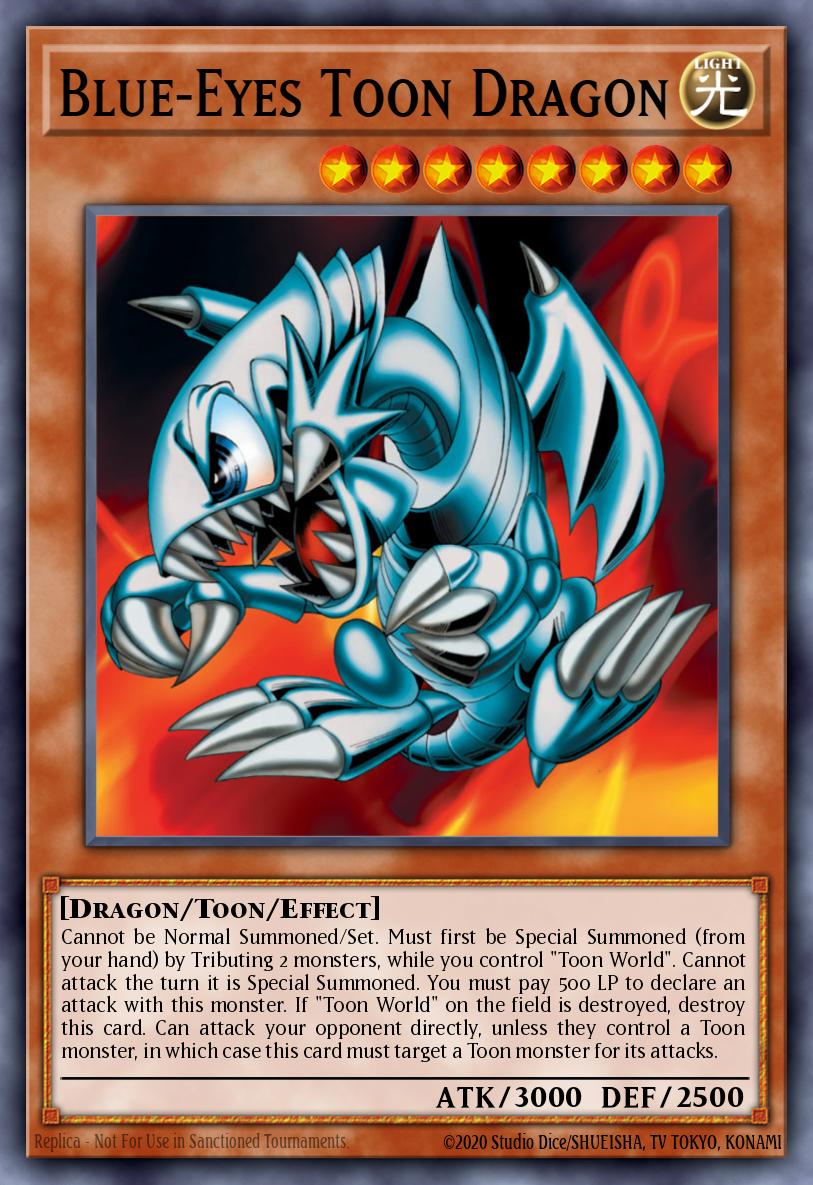 Dragón Toon de Ojos Azules