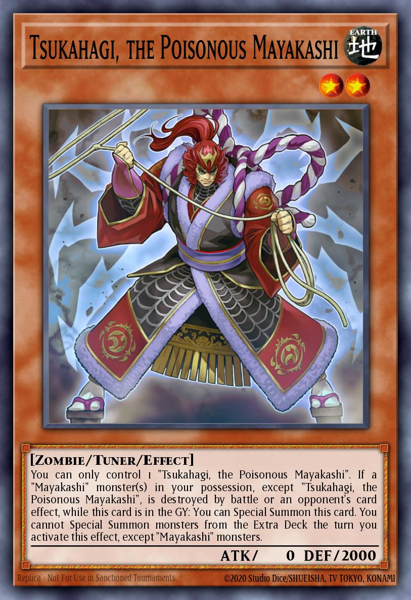 Tsukahagi, el Mayakashi Tóxico