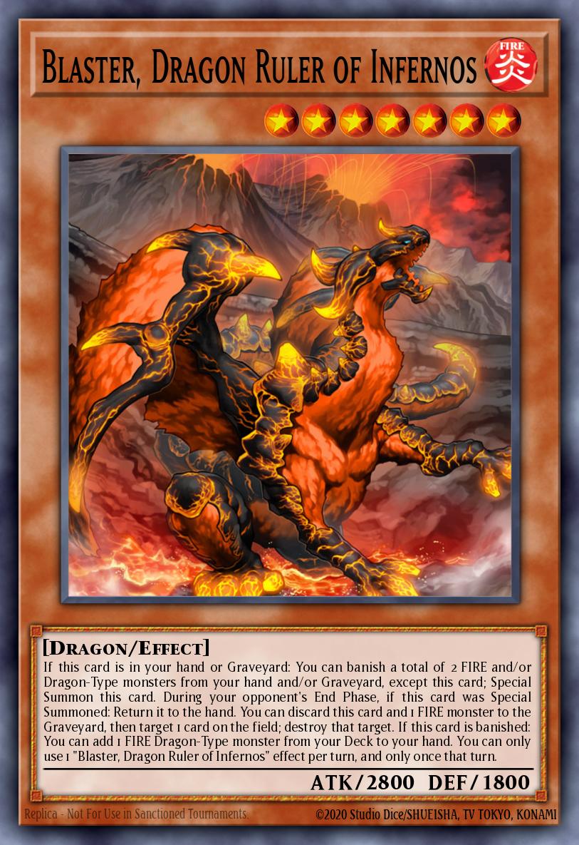 Blaster, Señor Dragón del Infierno