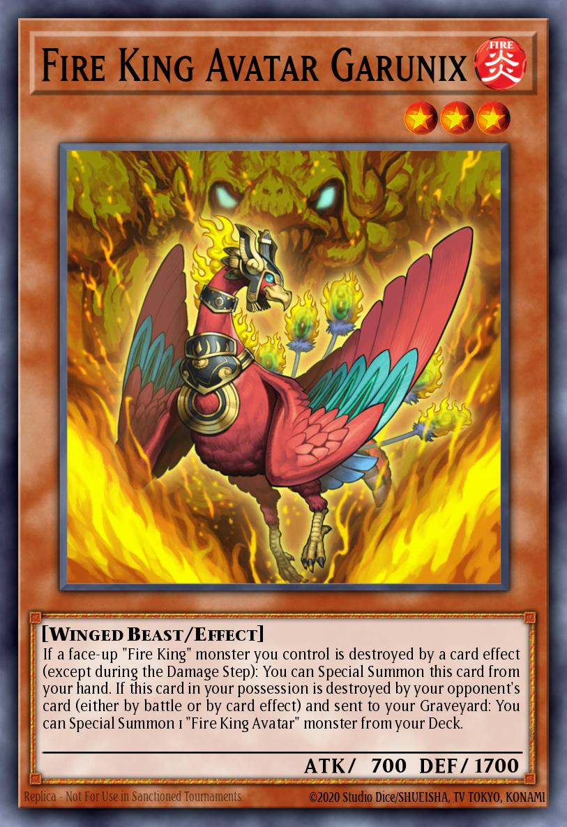 Avatar del Rey de Fuego Garunix