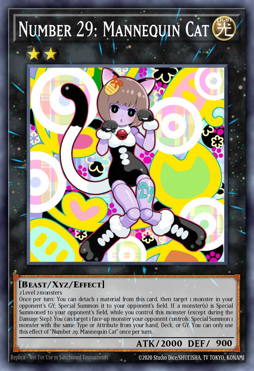 Número 29: Maniquí Gato