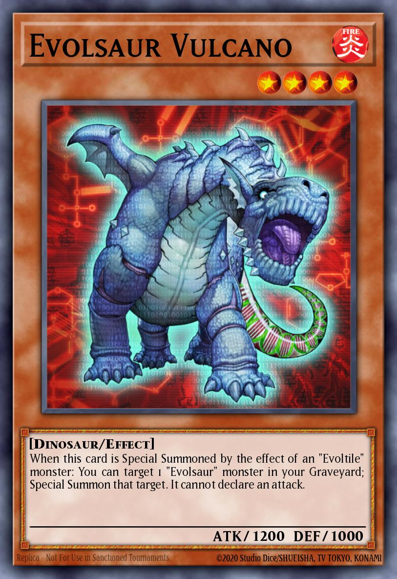 Vulcano Evolusaurio