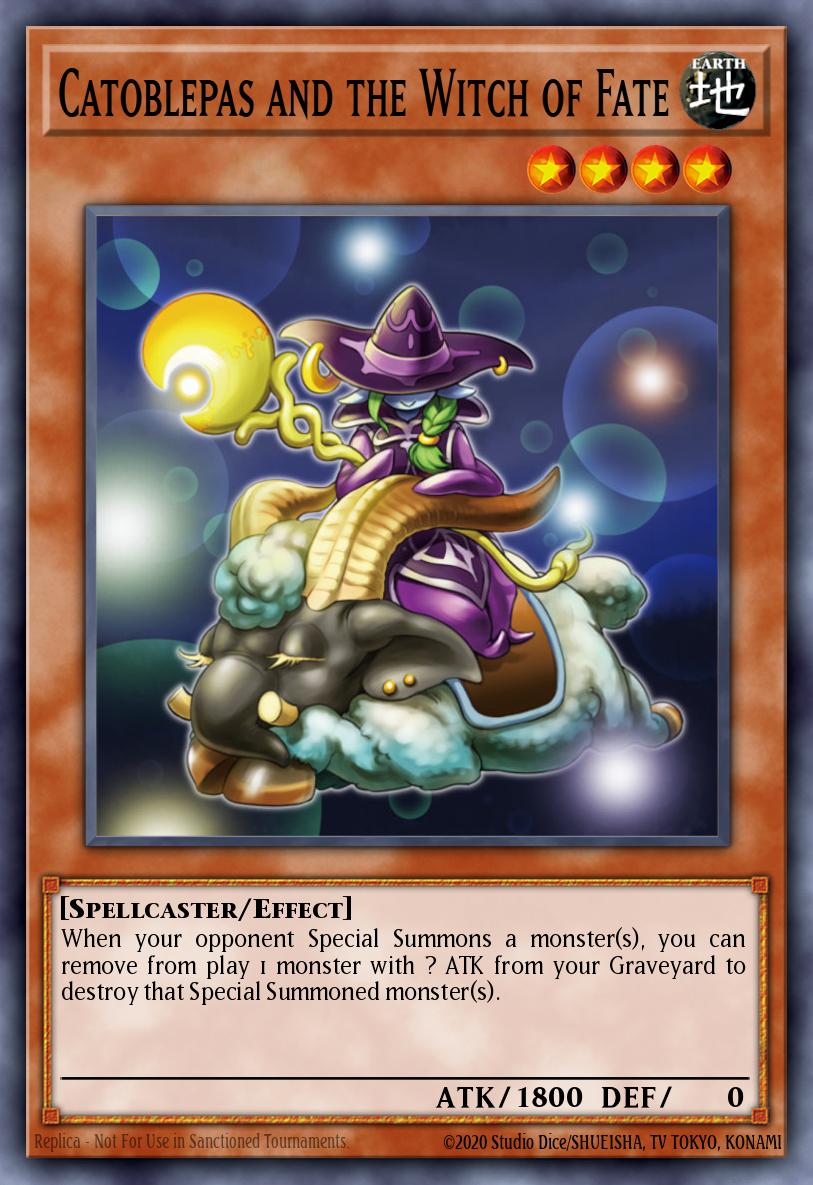 Catoblepas y la Bruja del Destino