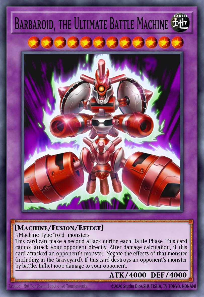 Barbaroid, la Máquina de Batalla Definitiva
