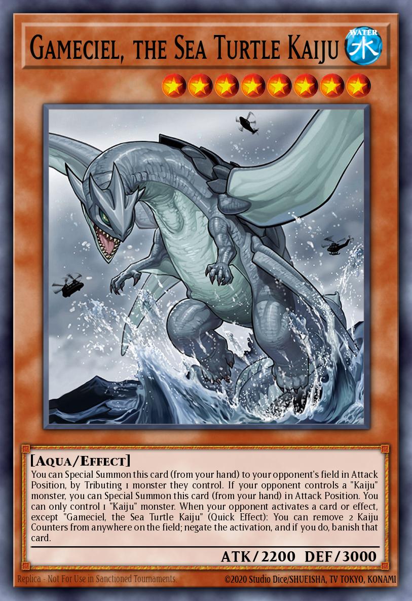 Gameciel, el Kaiju Tortuga Marina