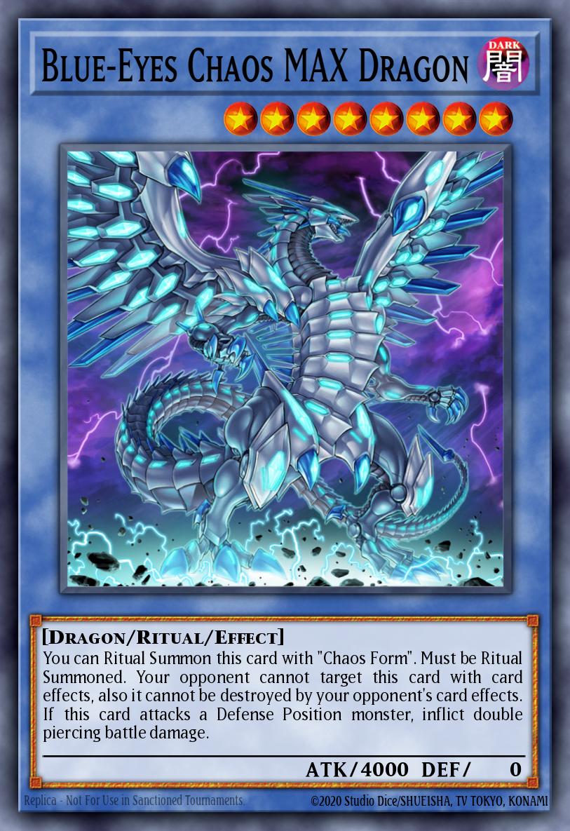 Dragón Caos Máximo de Ojos Azules