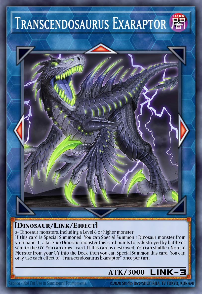 Exarraptor Trascendosaurio