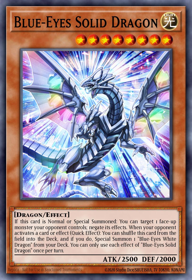 Dragón Sólido de Ojos Azules