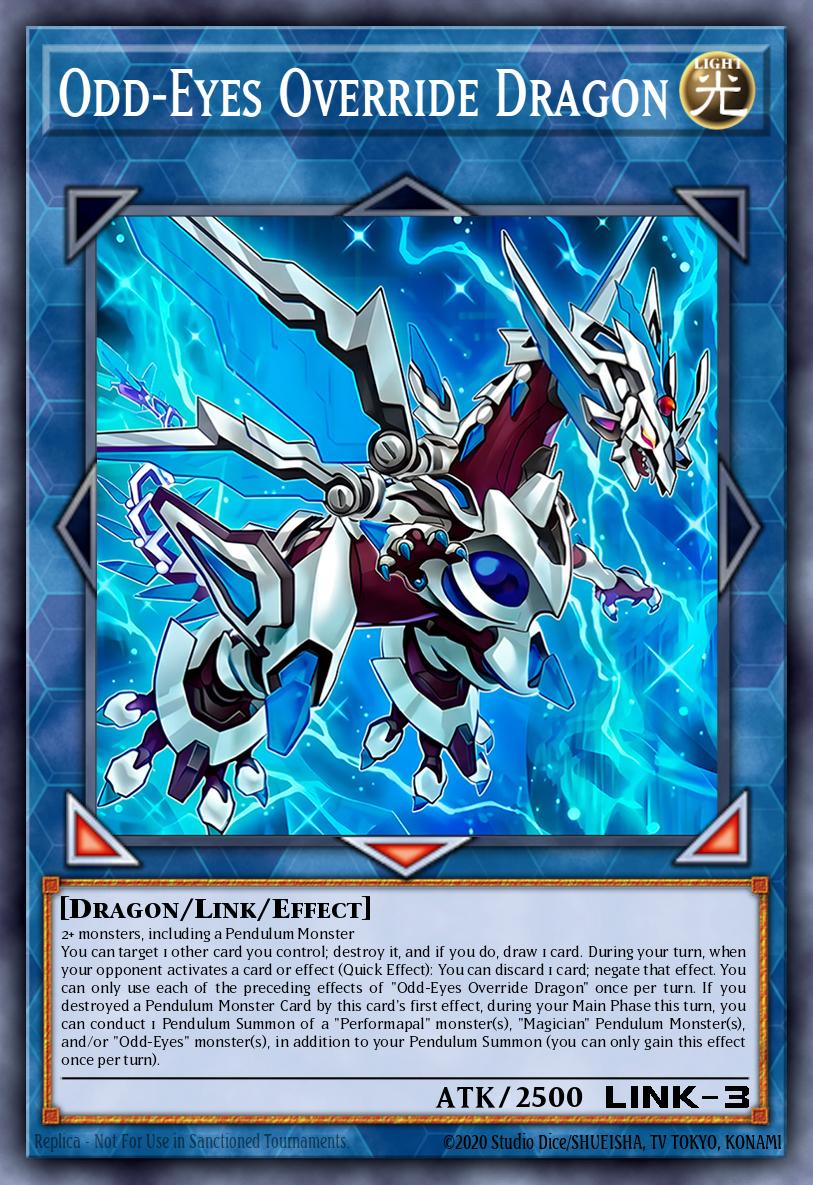 Odd-Eyes Override Dragon