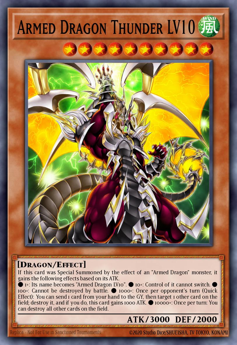 Dragón Armado Tronador LV10