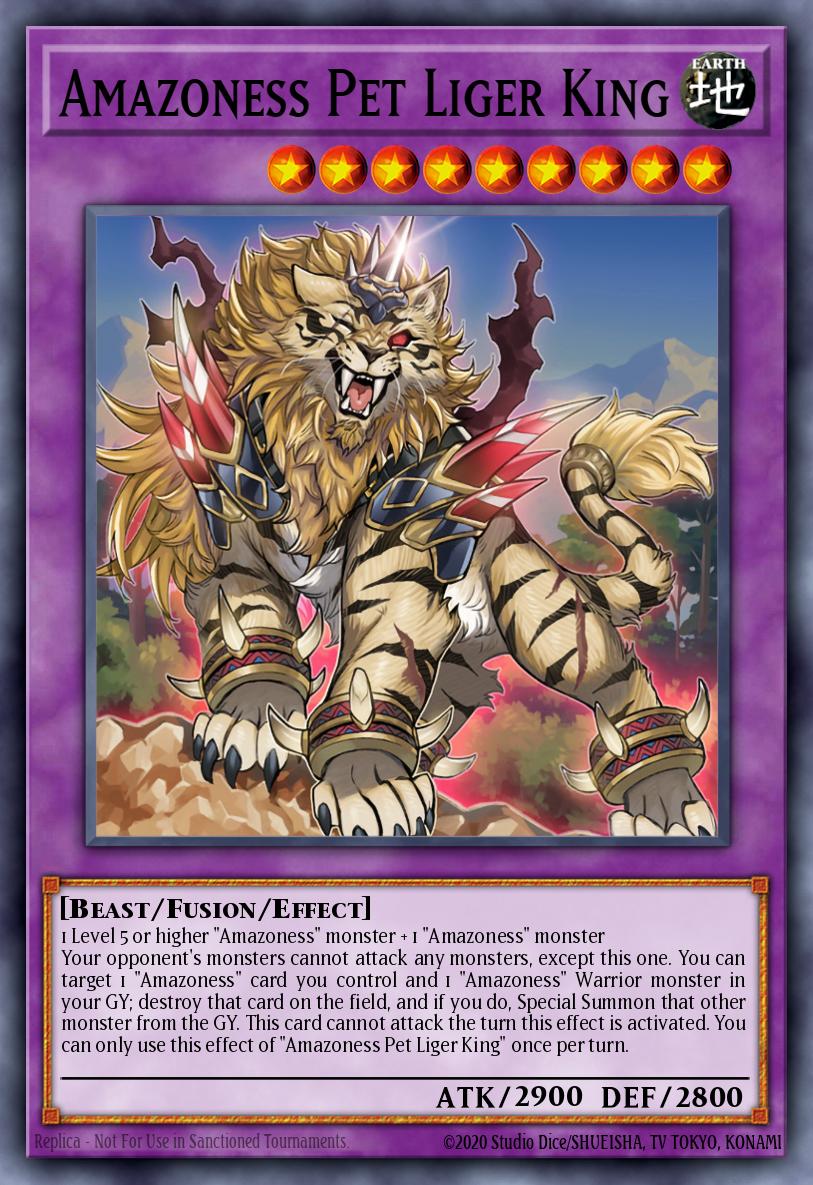 Rey Ligre Mascota Amazoness