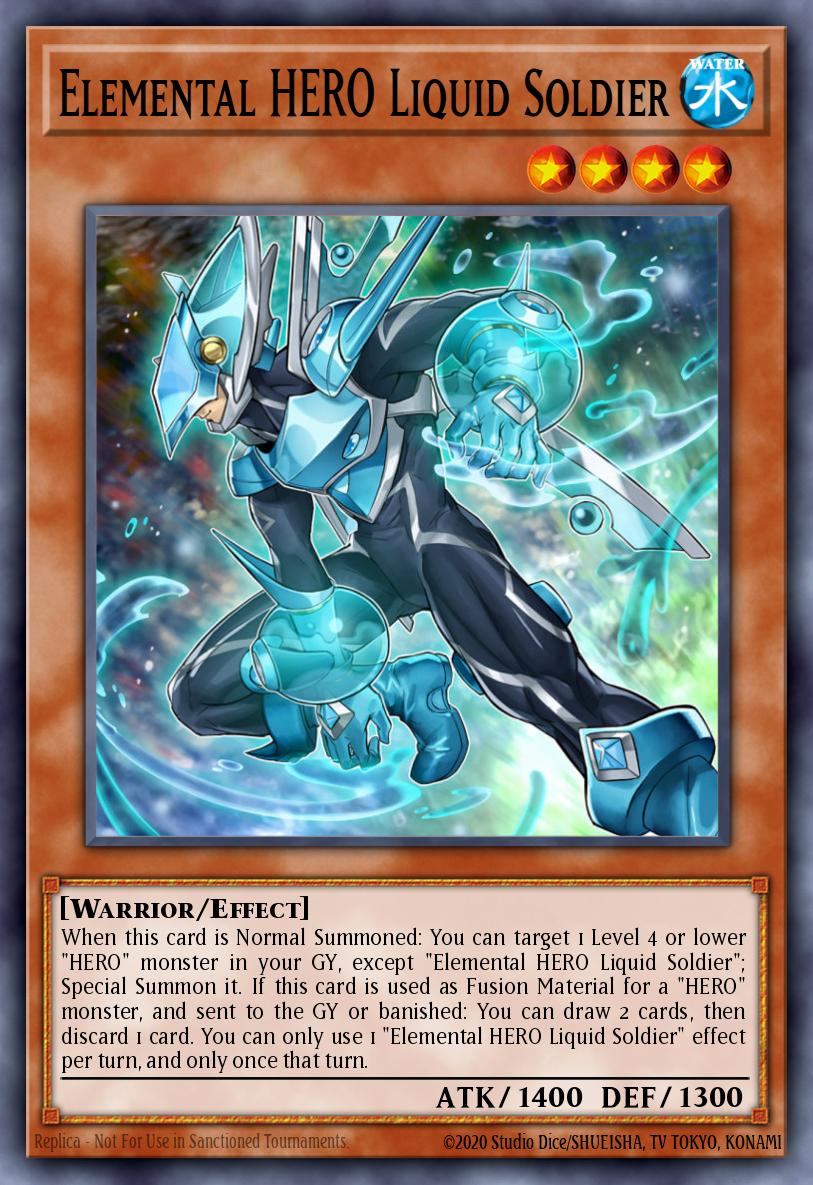 HÉROE Elemental Soldado Líquido