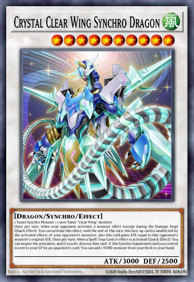 Dragón Sincro Ala Transparente Cristalina
