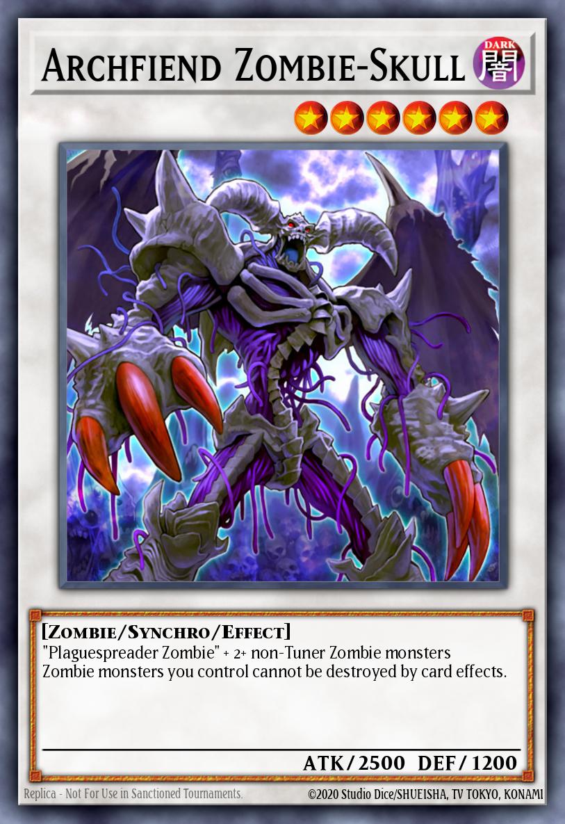 Calavera Zombi Archidemonio