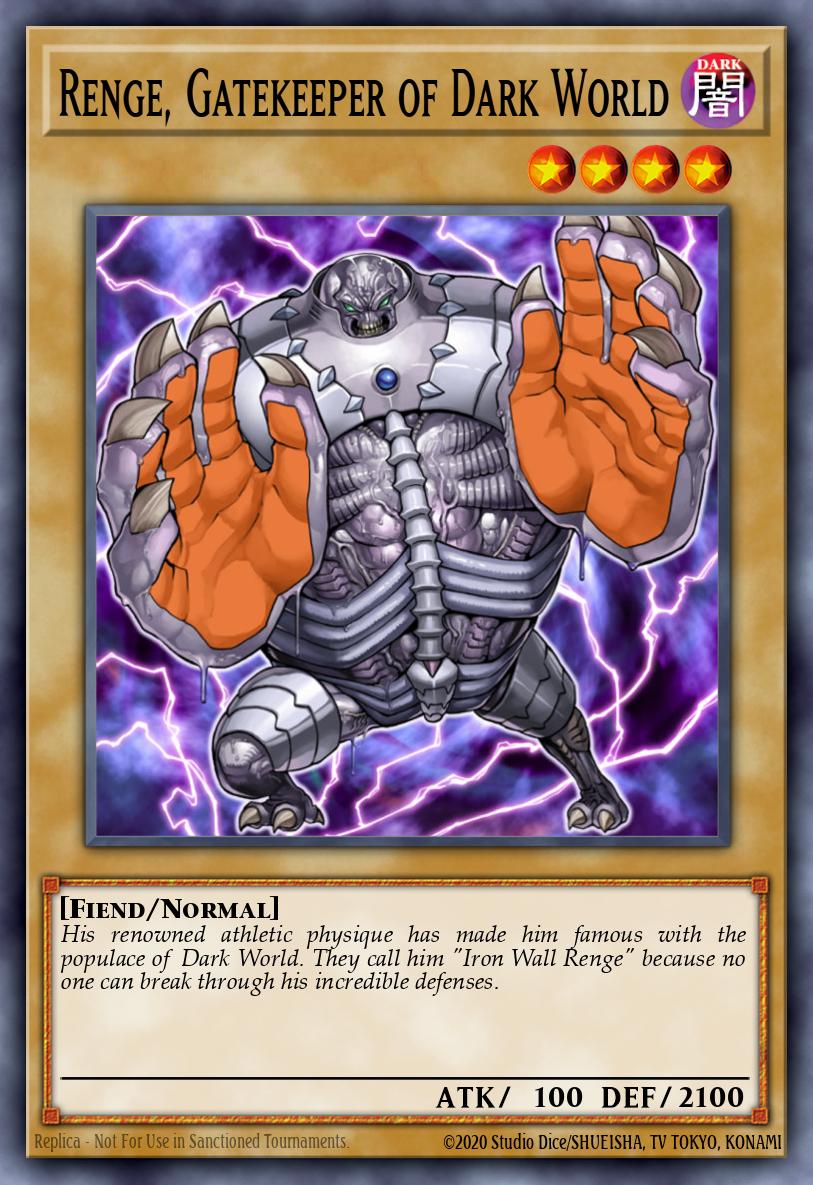 Renge, Custodio del Mundo Oscuro