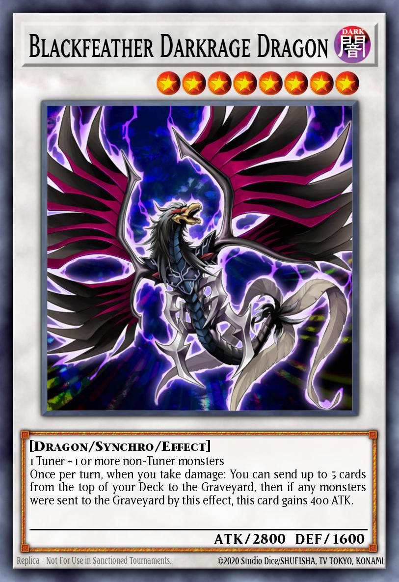 Dragón Rabiaoscura Plumanegra