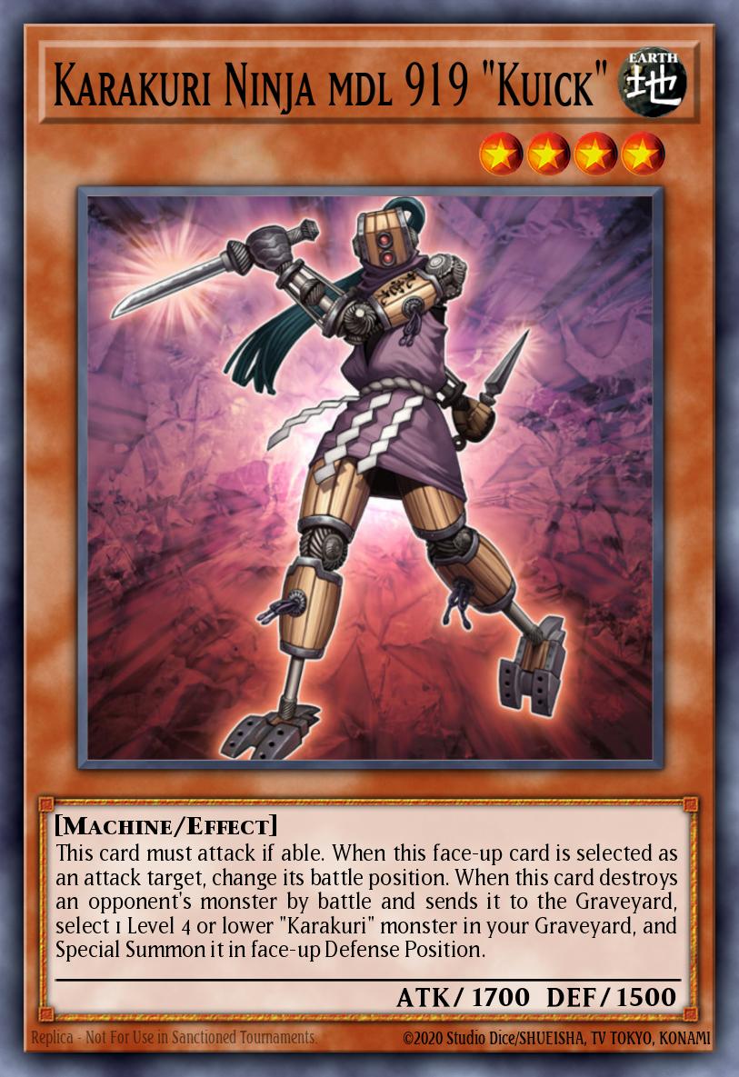Ninja Karakuri mod 919 - "Kuick"