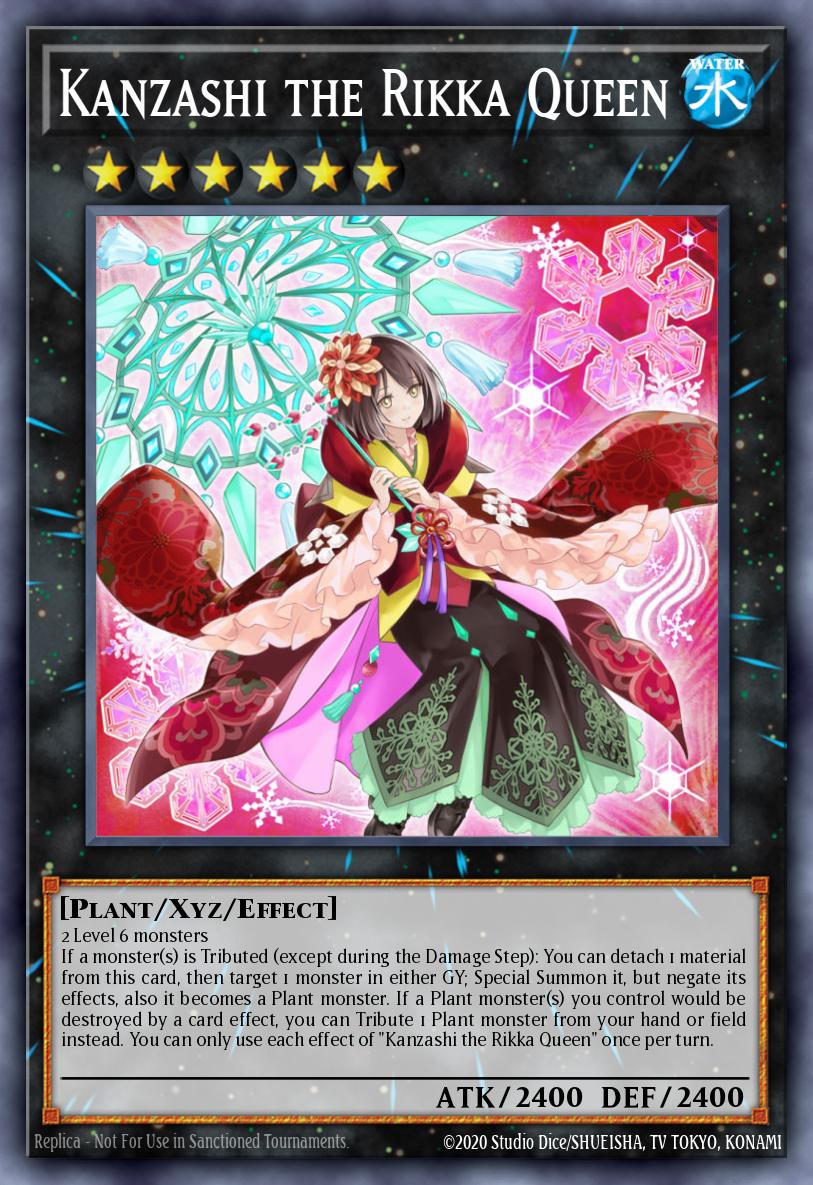 Kanzashi la Reina Rikka