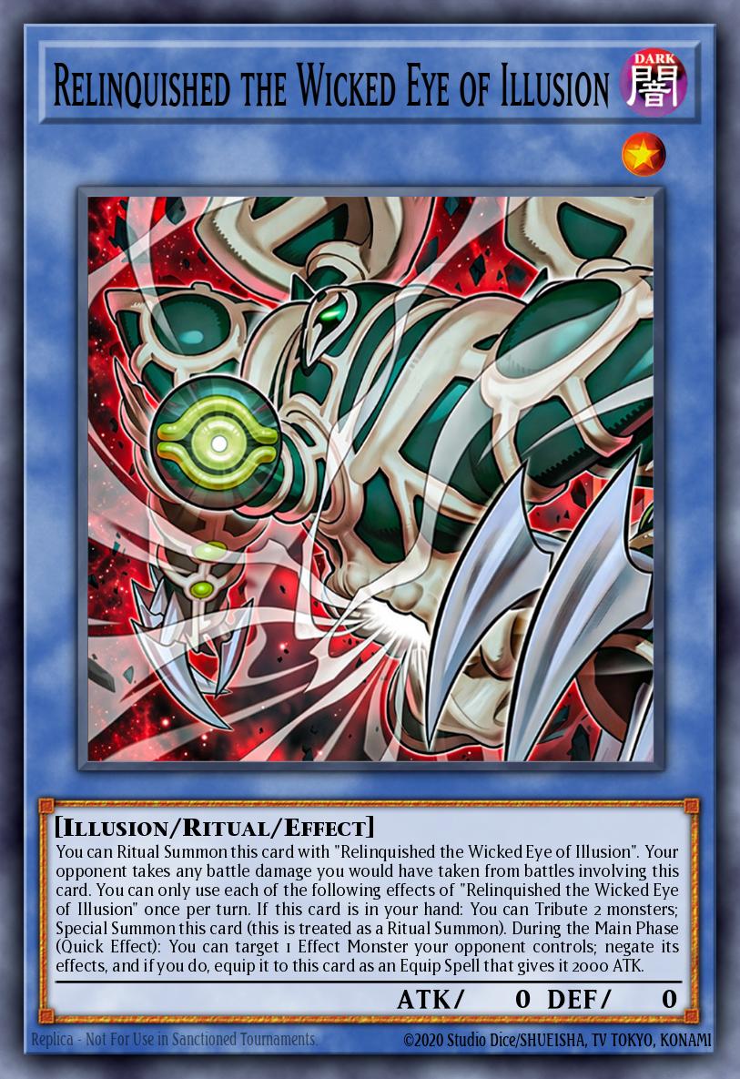 Relinquished the Wicked Eye of Illusion