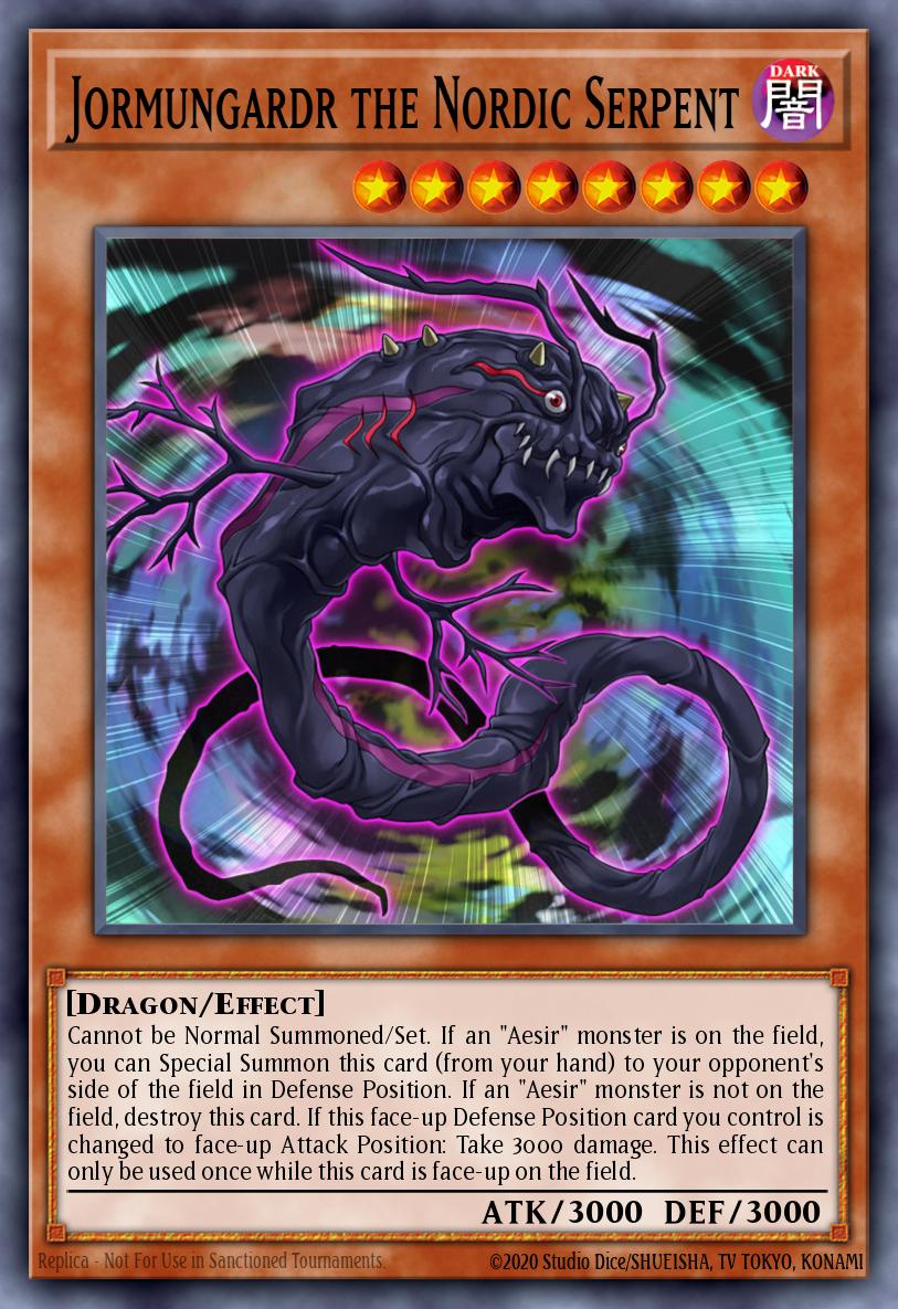 Jormungardr la Serpiente Nórdica