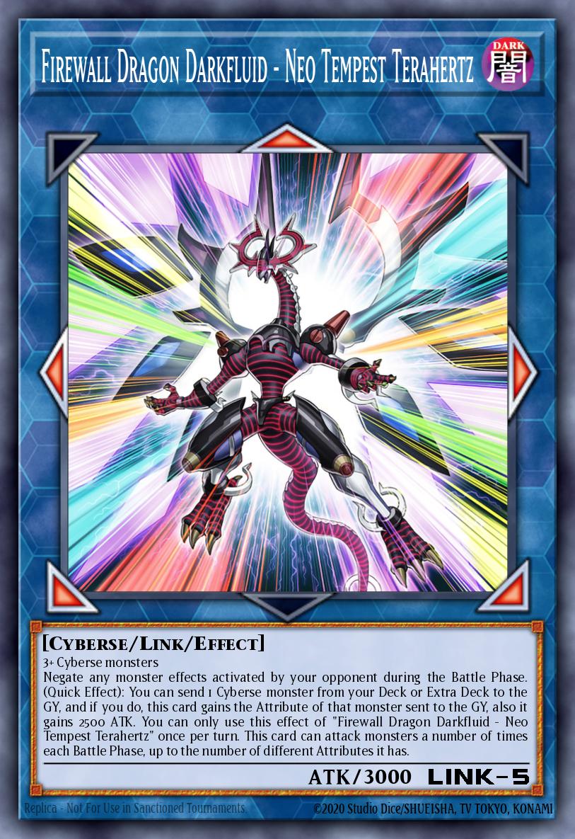 Dragón Cortafuego Fluido Oscuro - Terahertz Neo Tempestad