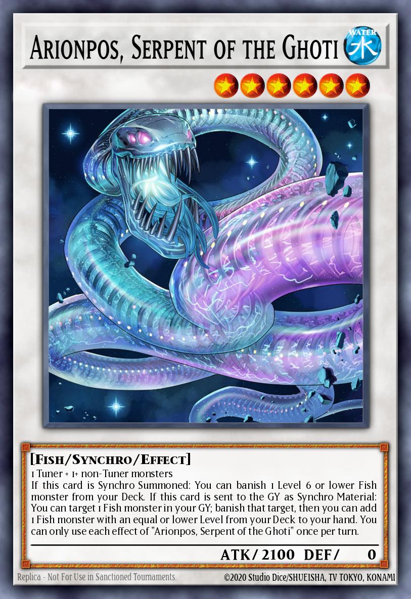 Arionpos, Serpiente de los Ghoti