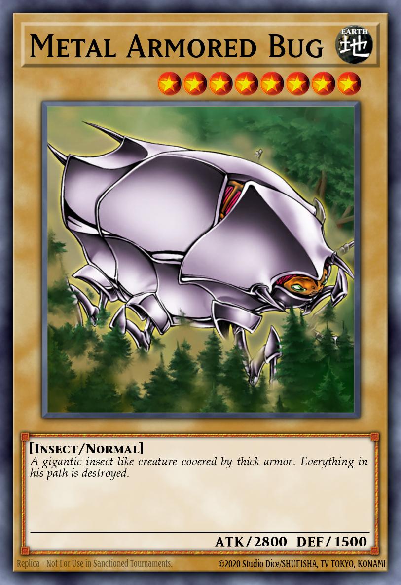 Insecto Acorazado de Metal