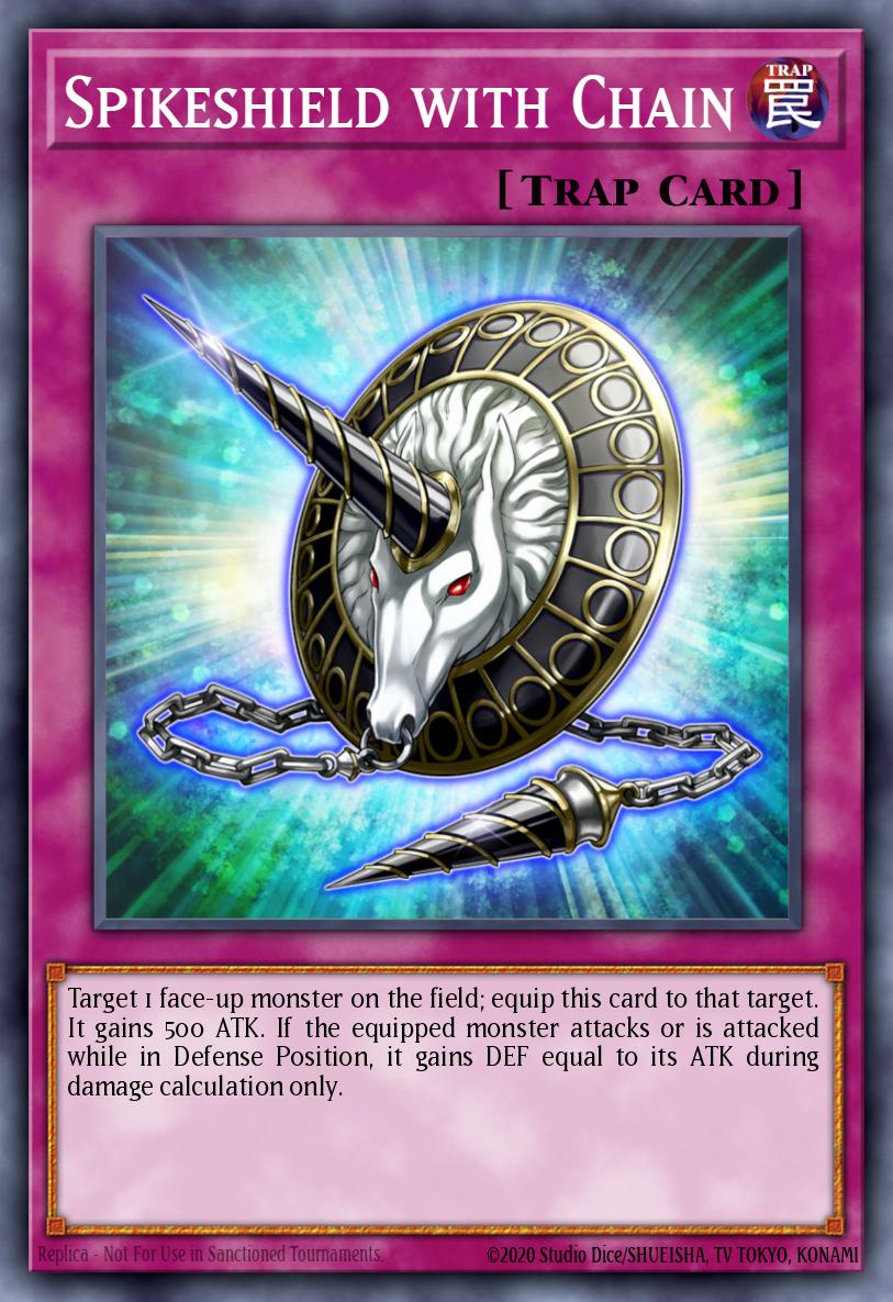Escudo de Púa con Cadena