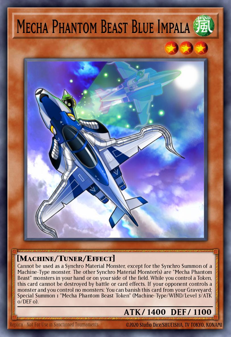Mecha Bestia Fantasma Impalazul