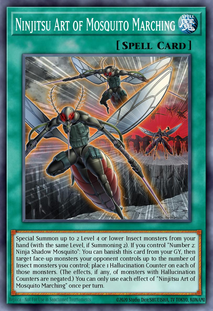 Ninjitsu Arte de la Marcha de Mosquitos
