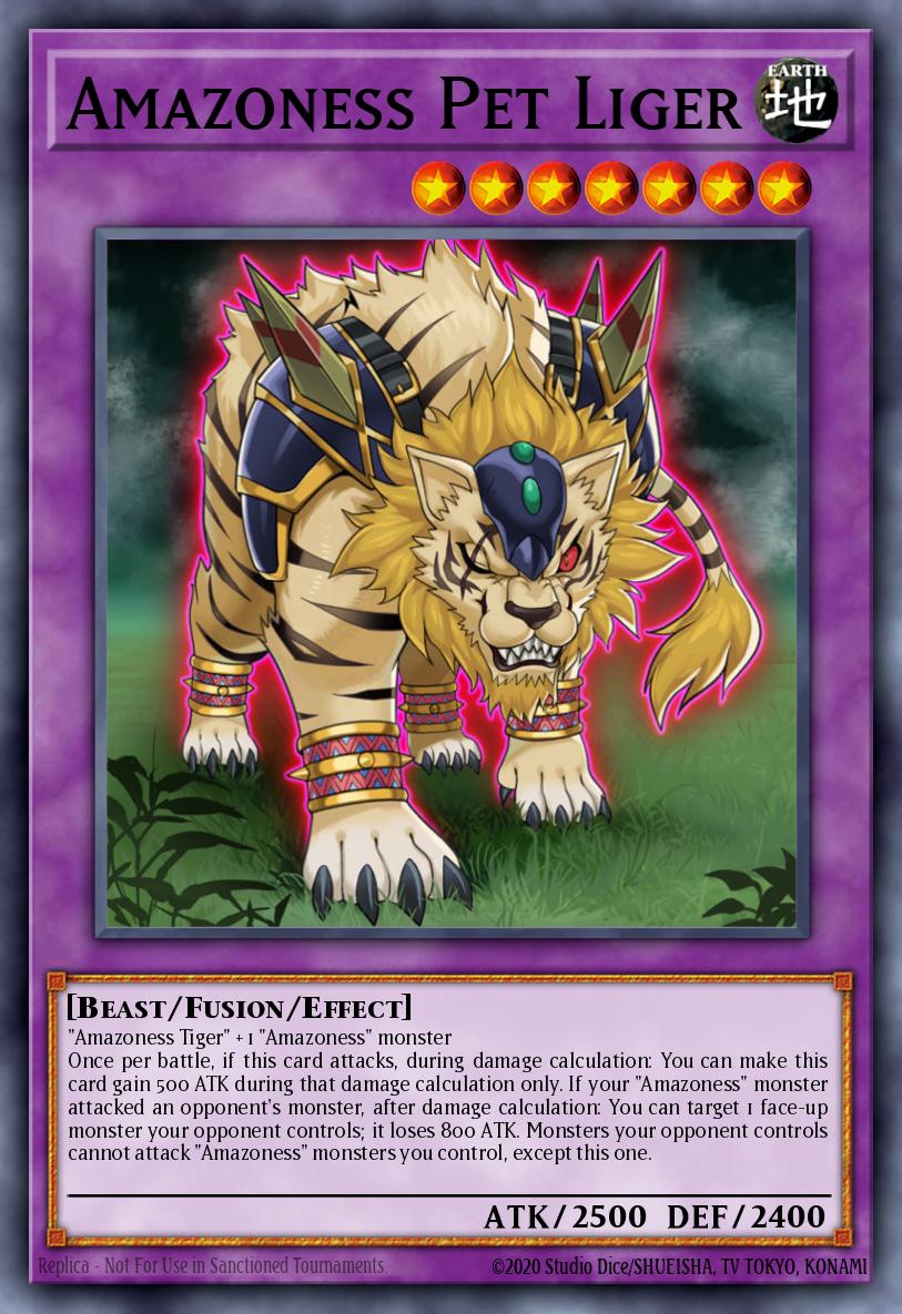Ligre Mascota Amazoness