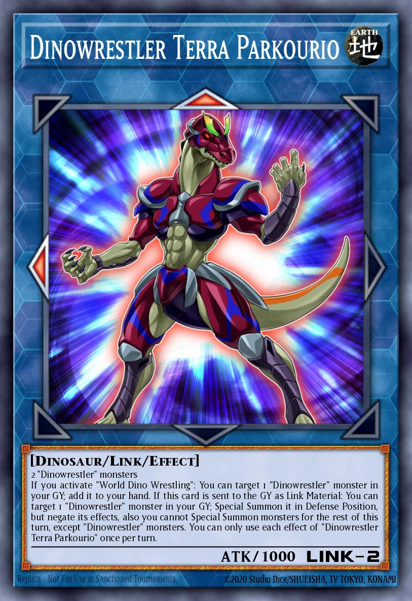 Dinoluchador Terra Parkourio