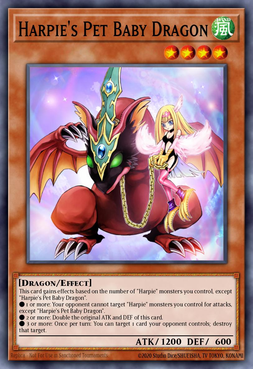 Dragón Bebé, Mascota de la Arpía