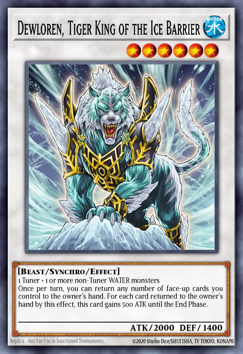 Dewloren, Rey Tigre de la Barrera de Hielo