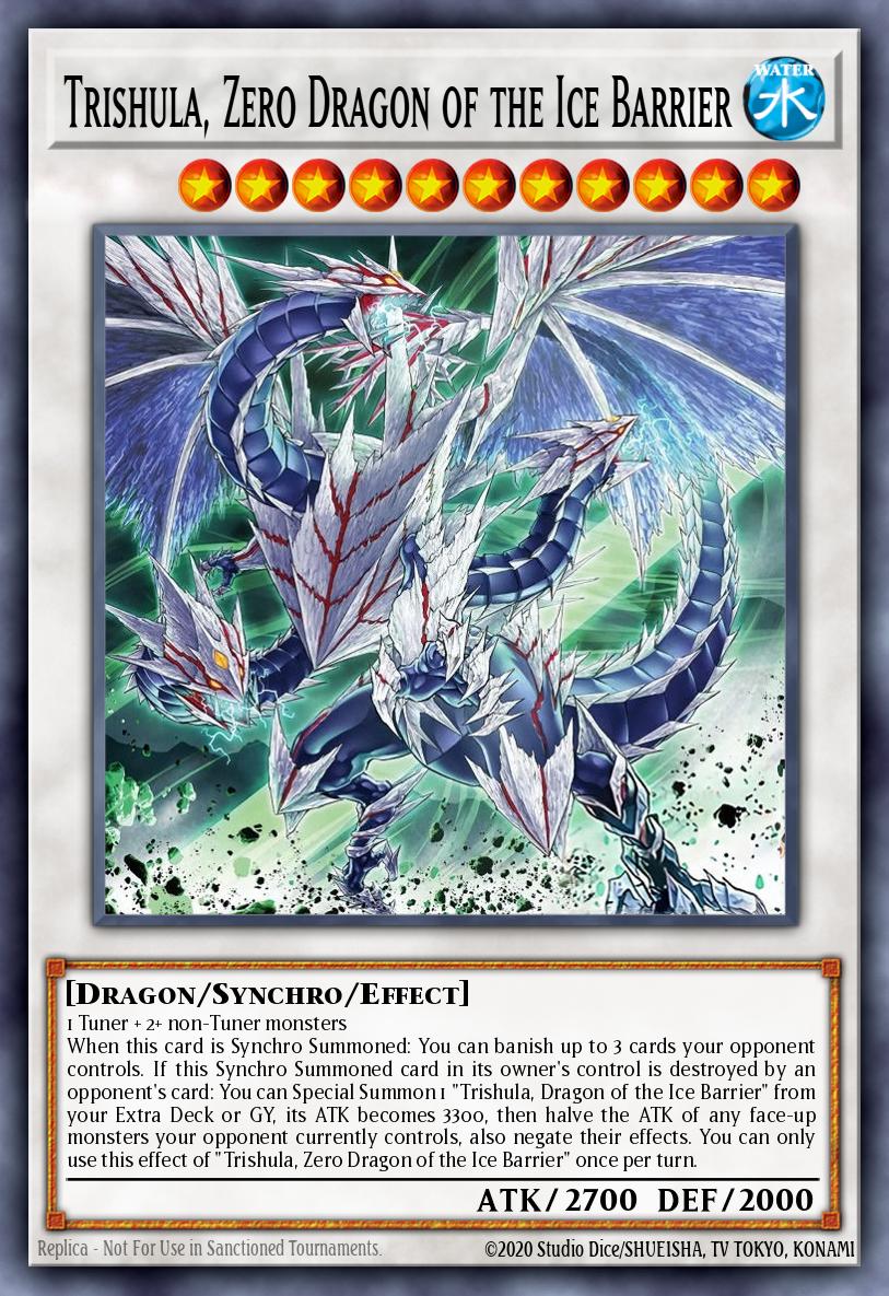 Trishula, Dragón Cero de la Barrera de Hielo